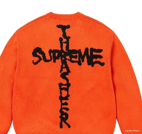 Grey M S Black Orange Sweater XL L Dark 0626